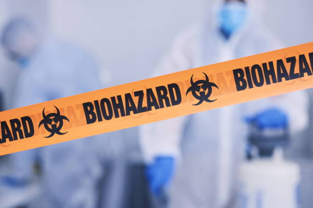 Professional Biohazard technician working in Mesopotamia, OH